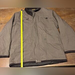 Timberland Weathergear Jacket - Olive Green - Nylon/Cotton - Mens XXL - Vintage